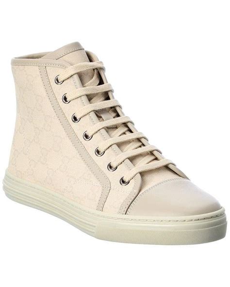 gucci hiking sneaker|gucci canvas high top sneakers.